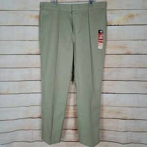 Dickies 874 Original Fit Mens‎ Size 44 x 32 Khaki Work Pants Sits at Waist New